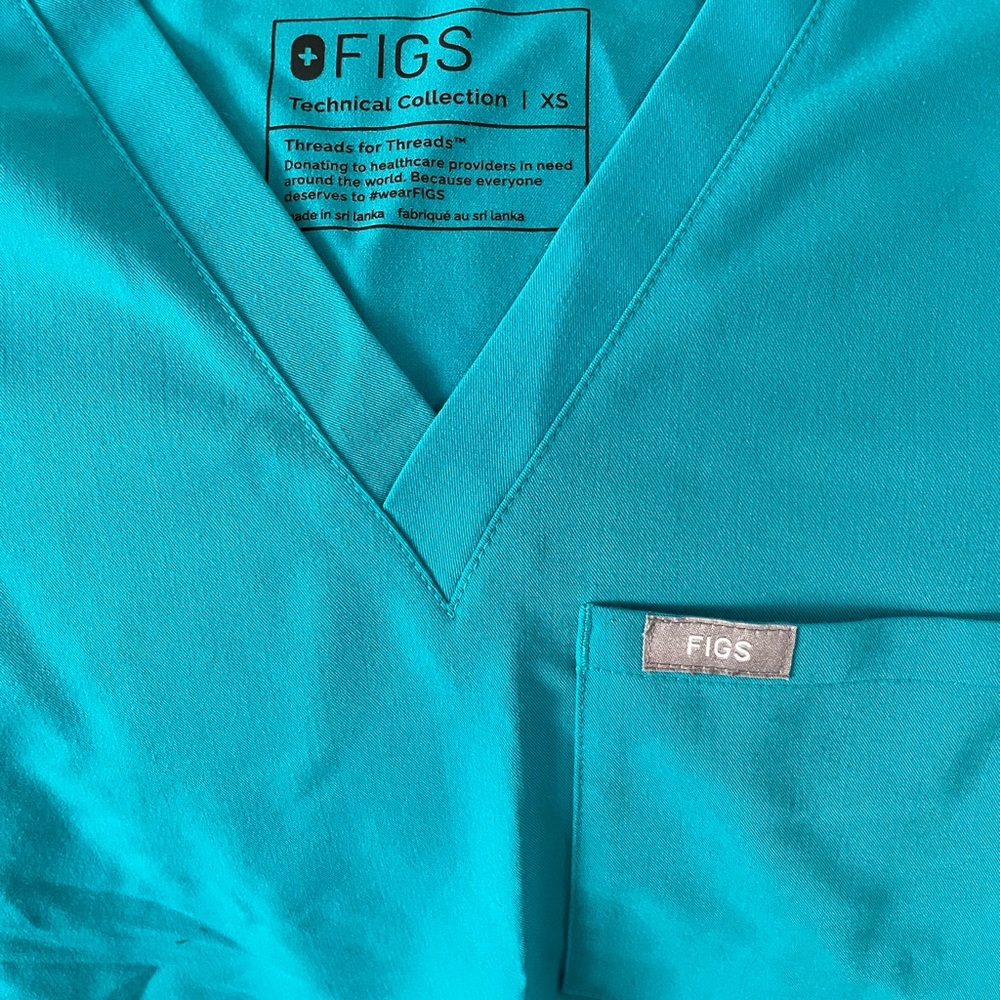 Real figs scrubs set XS